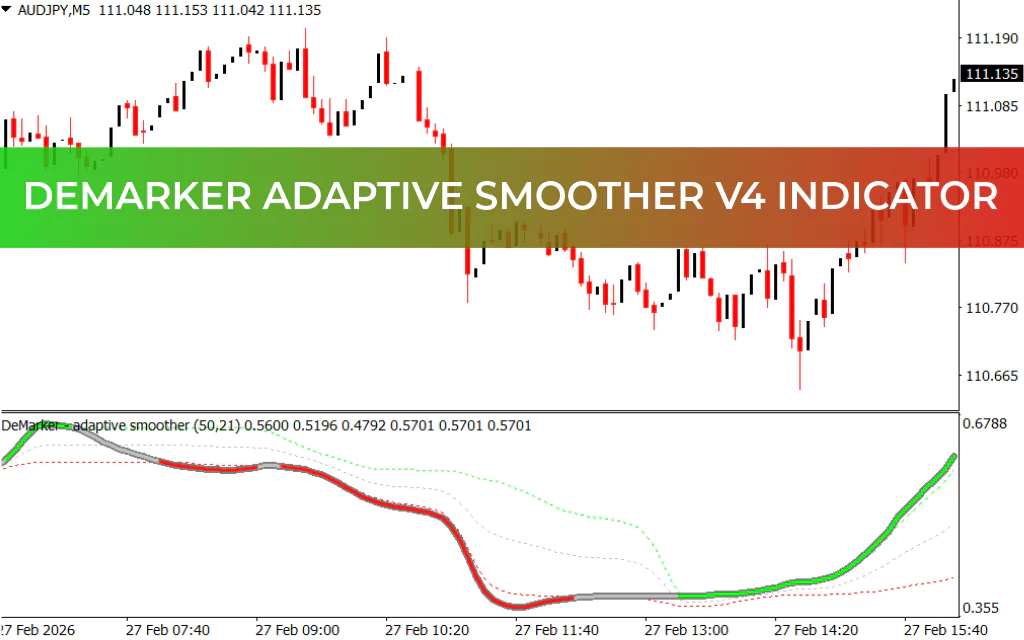 Demarker Adaptive Smoother v4 Indicator