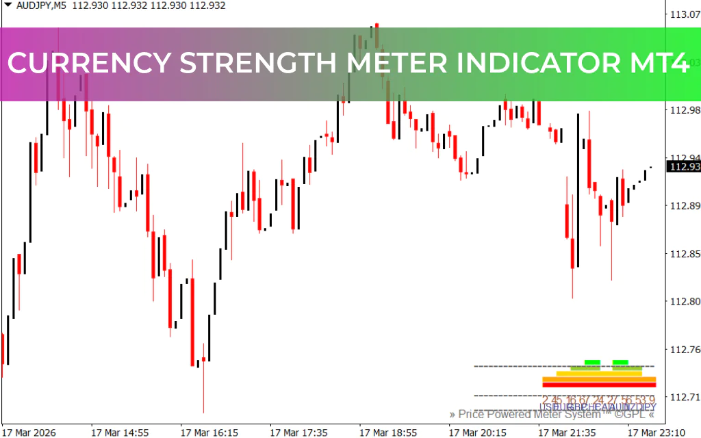 Currency Strength Meter Indicator MT4