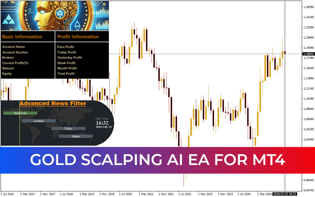 Gold Scalping AI EA MT4