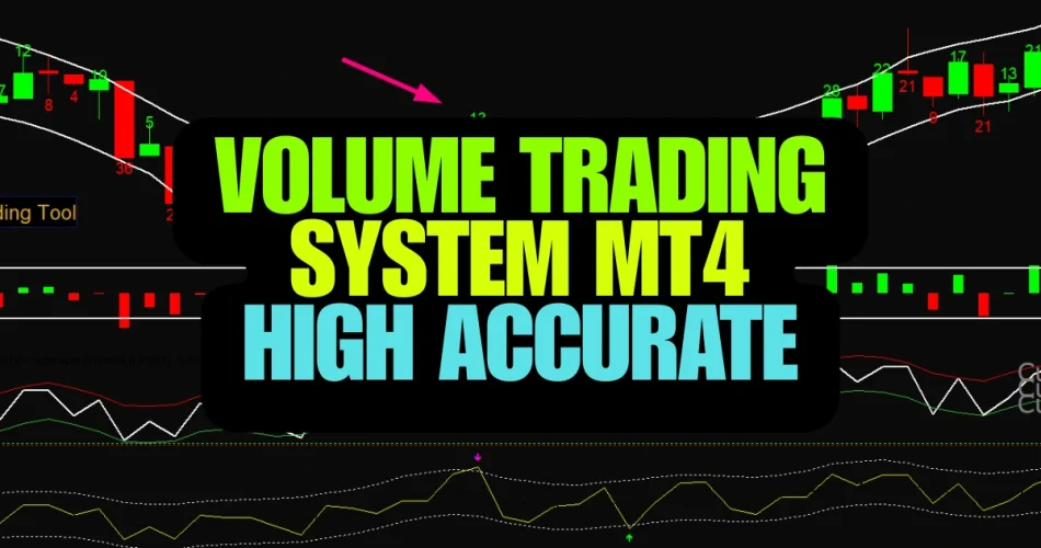 Volume High Accurate Trading System with Signal Arrow for Forex and Binary Options