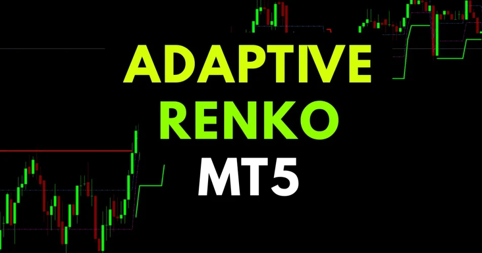 Forex trading setup using Adaptive Renko MT5 dynamic Renko charts