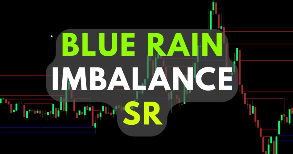 Blue Rain Imbalance SR Indicator MT4 settings with imbalance detection and alerts