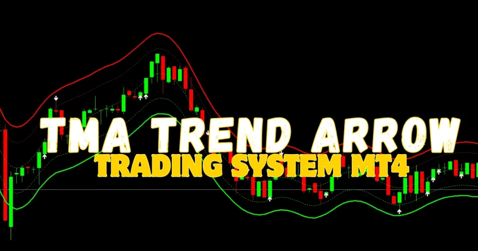 Download TMA Trend Arrow Indicator MT4 free with TMA channel setup template