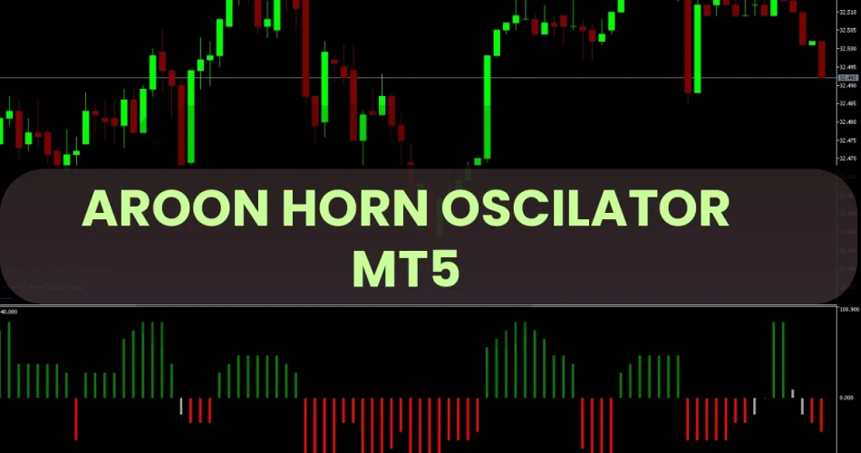 MT5 Aroon Horn Oscillator indicator with buy and sell signals