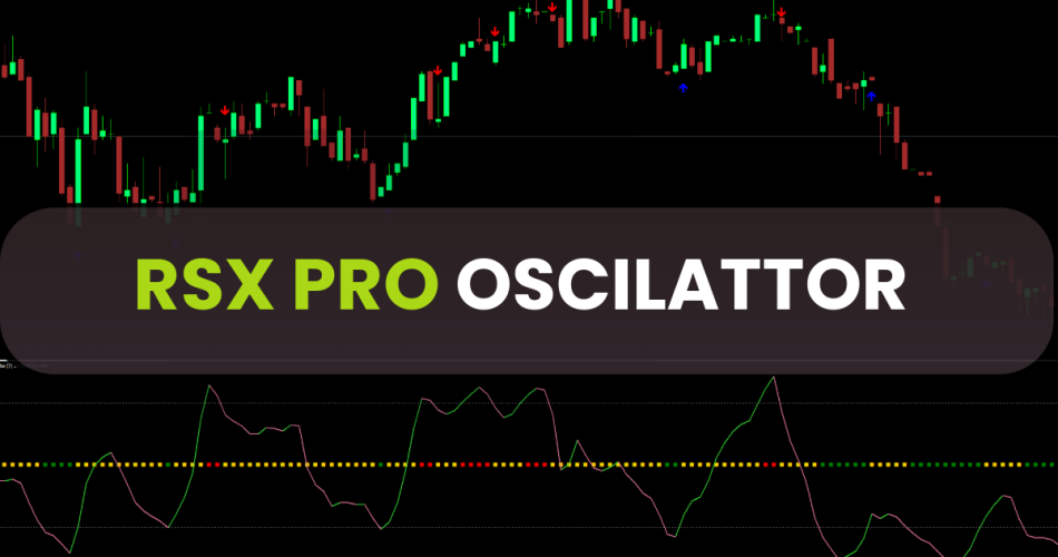 RSX Pro Oscillator Indicator MT4 – Adaptive Smoothed RSX screenshot