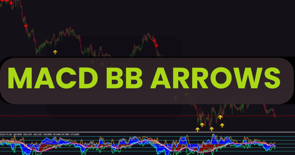 MACD BB Arrows Indicator MT4 Free Download screenshot